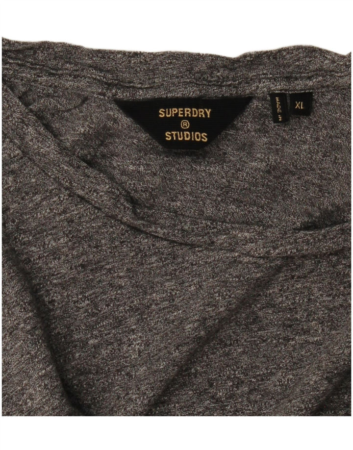 Tricou Superdry Bărbați Top XL Gri Pete