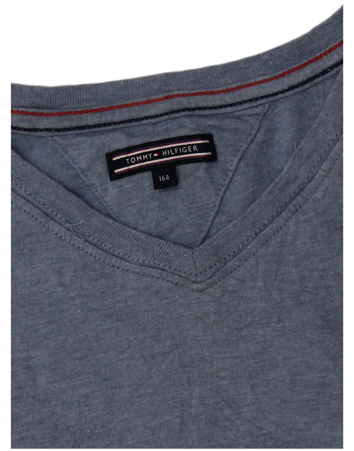 Tricou Tommy Hilfiger pentru baieti Top 13-14 ani albastru
