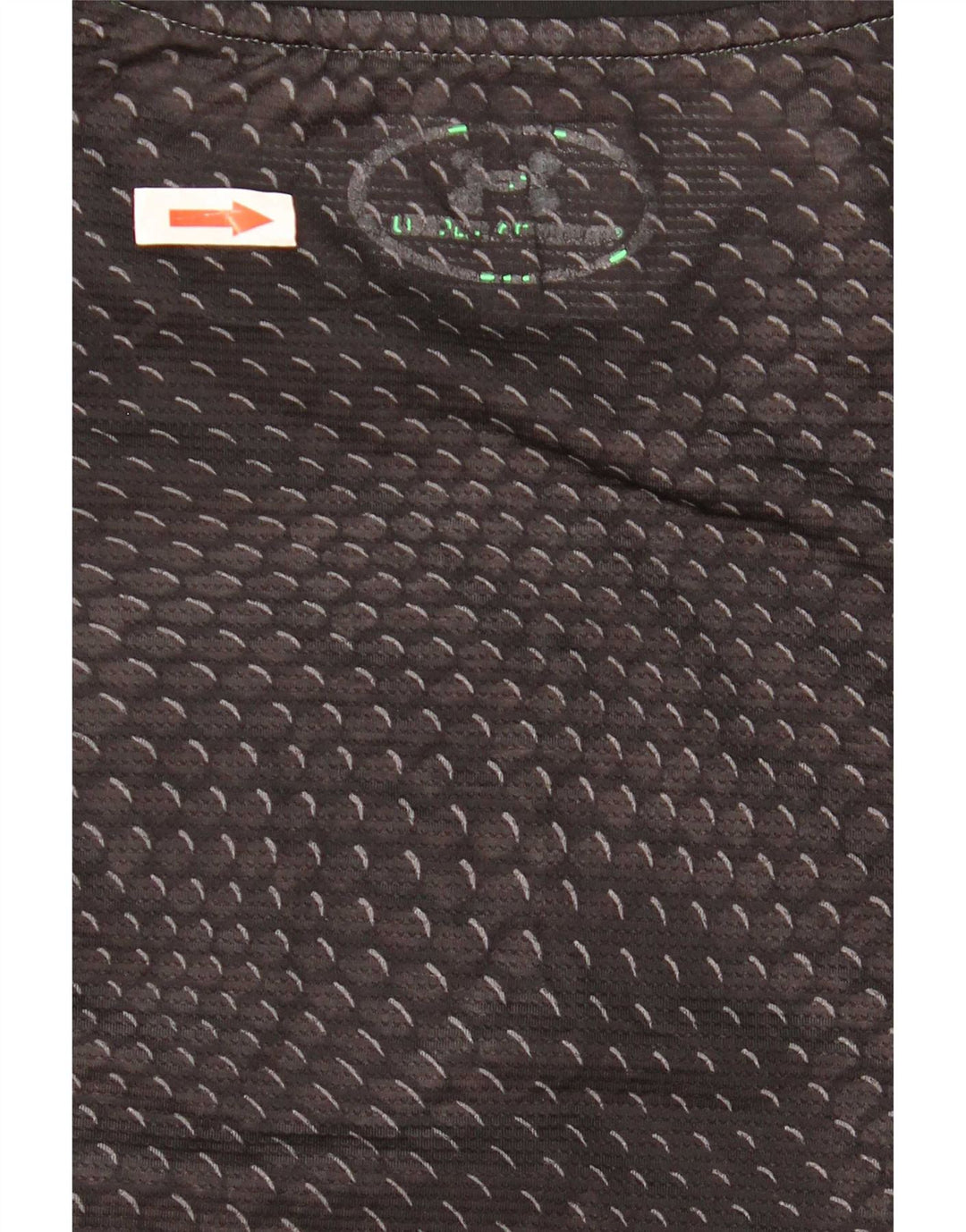 Tricou Under Armour pentru bărbați Top Mic Negru Geometric Poliester