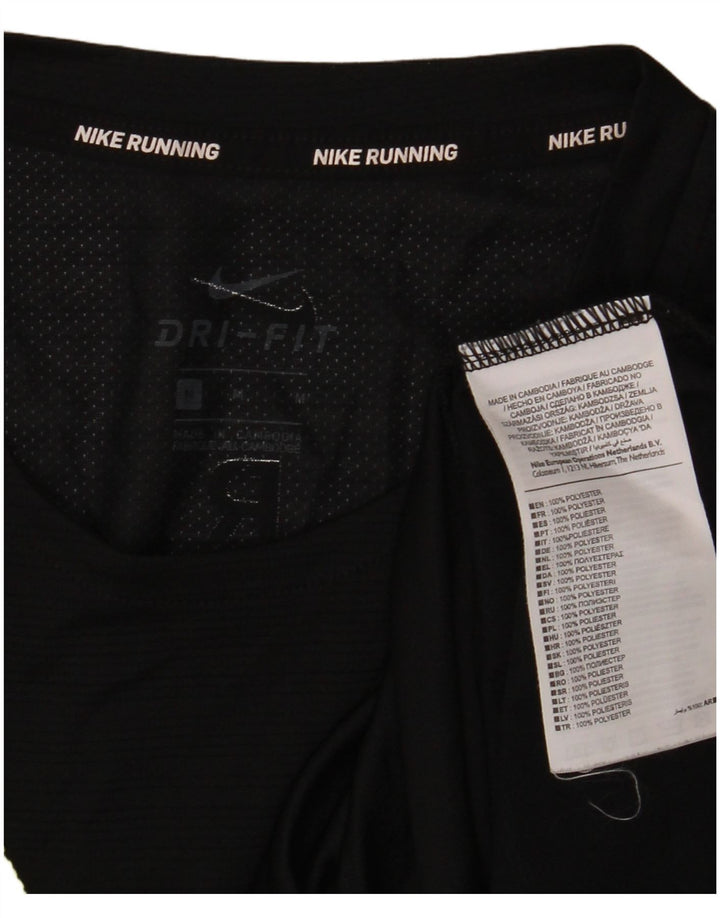 Tricou grafic pentru femei Dri Fit NIKE Top Medium Negru Poliester