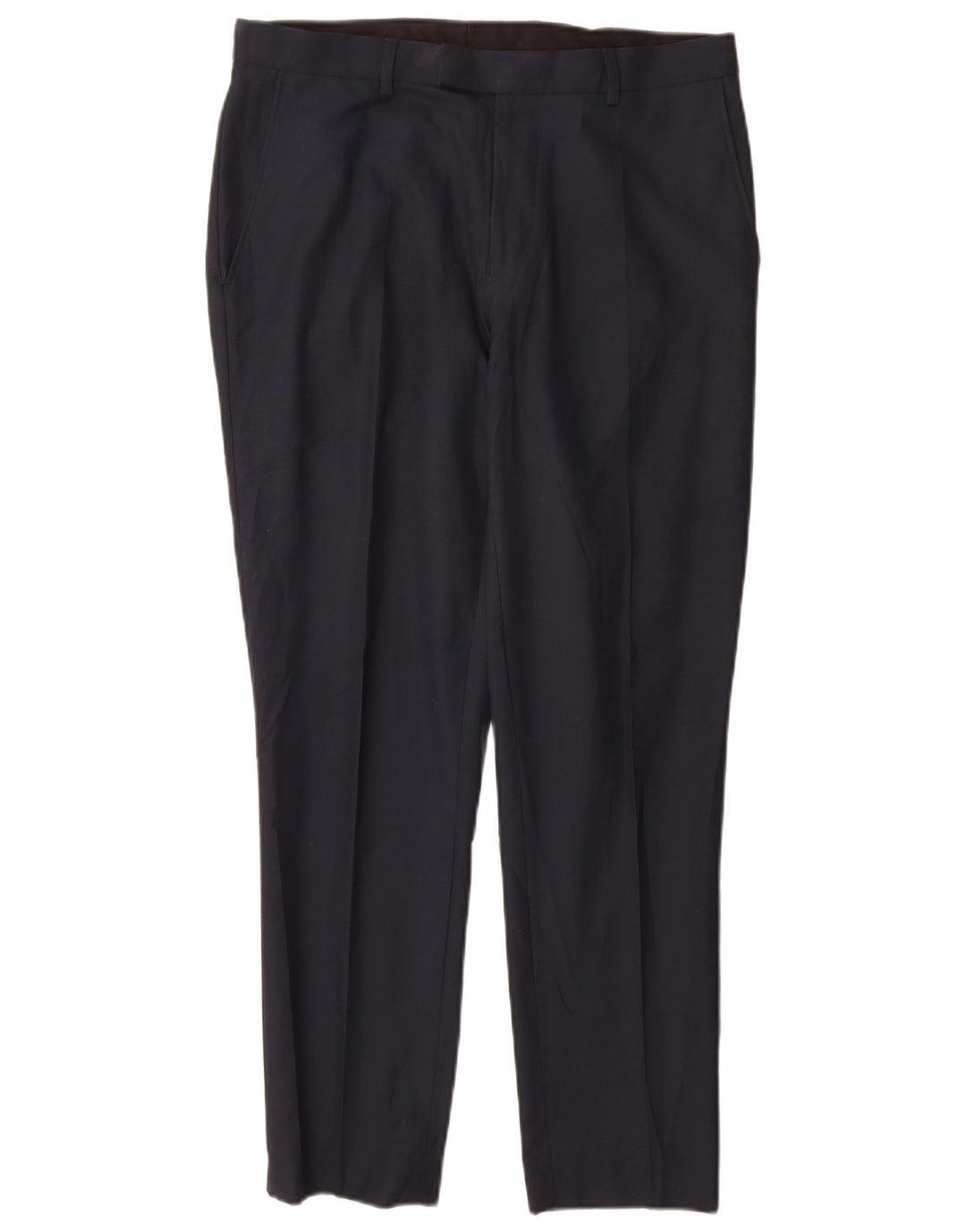 Marks & Spencer Pantaloni subțiri pentru bărbați L32 L29 Poliester bleumarin