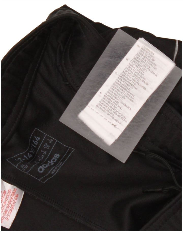 Pantaloni de trening ADIDAS Aeroready pentru baieti 13-14 ani poliester negru