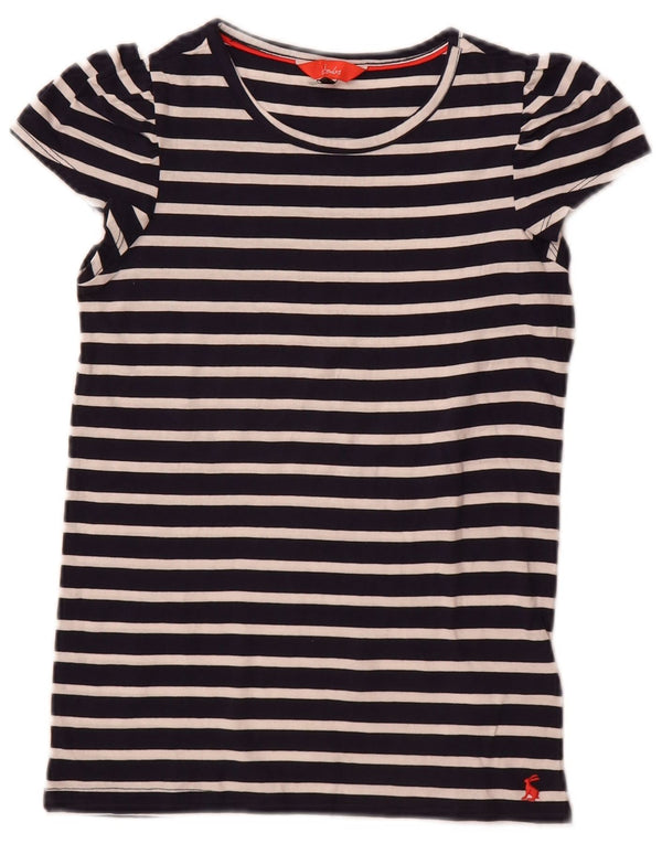 Tricou Jules Fete Top 9-10 Ani Bleumarin Bumbac cu dungi