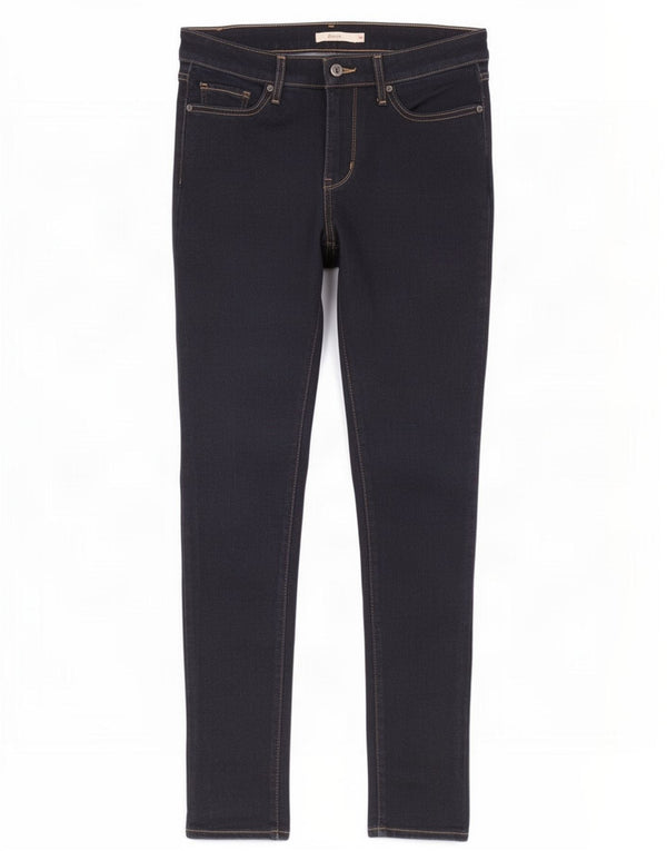 Blugi skinny 711 Levi's pentru femei W29 L32 bumbac bleumarin