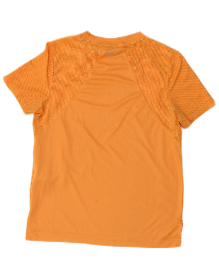 Tricou Nike Dri Fit pentru femei Top UK 10 Poliester portocaliu mic