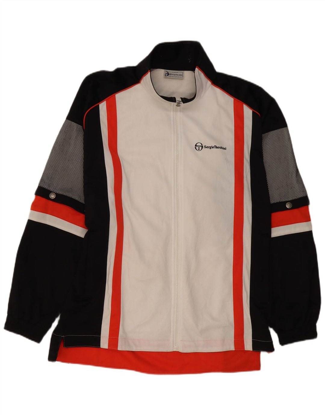 SERGIO TACCHINI Jachetă de trening pentru bărbați IT 52, mare, alb, color block