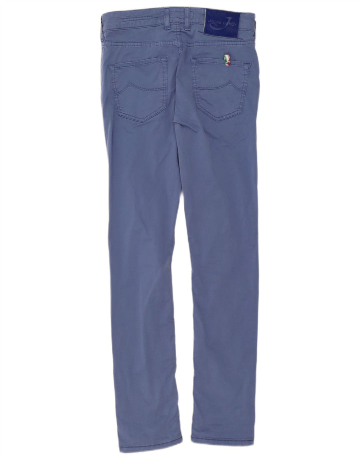 Jacob Cohen Pantaloni slim casual pentru femei W30 L31 albastru
