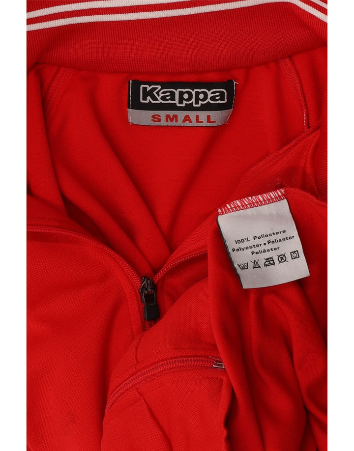 Jachetă de trening pentru bărbați Kappa, poliester roșu mic