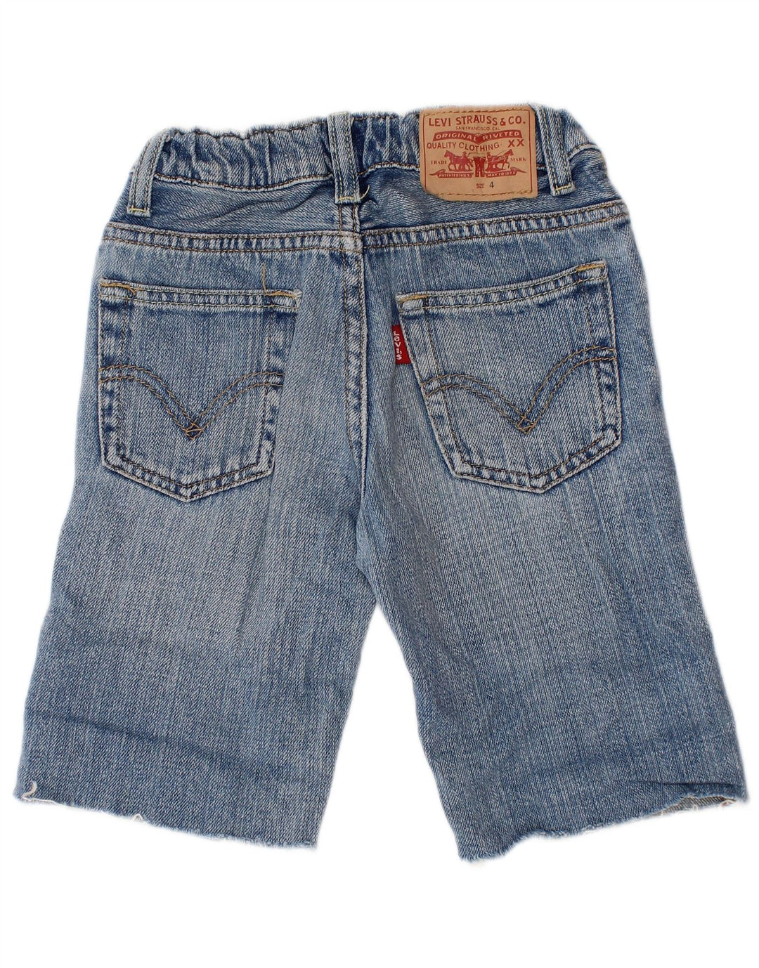 Pantaloni scurți din blugi pentru băieți Levi's 3-4 ani W22 Bumbac Albastru