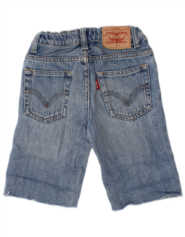Pantaloni scurți din blugi pentru băieți Levi's 3-4 ani W22 Bumbac Albastru