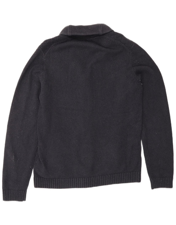 Pulover cardigan pentru bărbați Ted Baker Mărimea 4 mare bumbac bleumarin