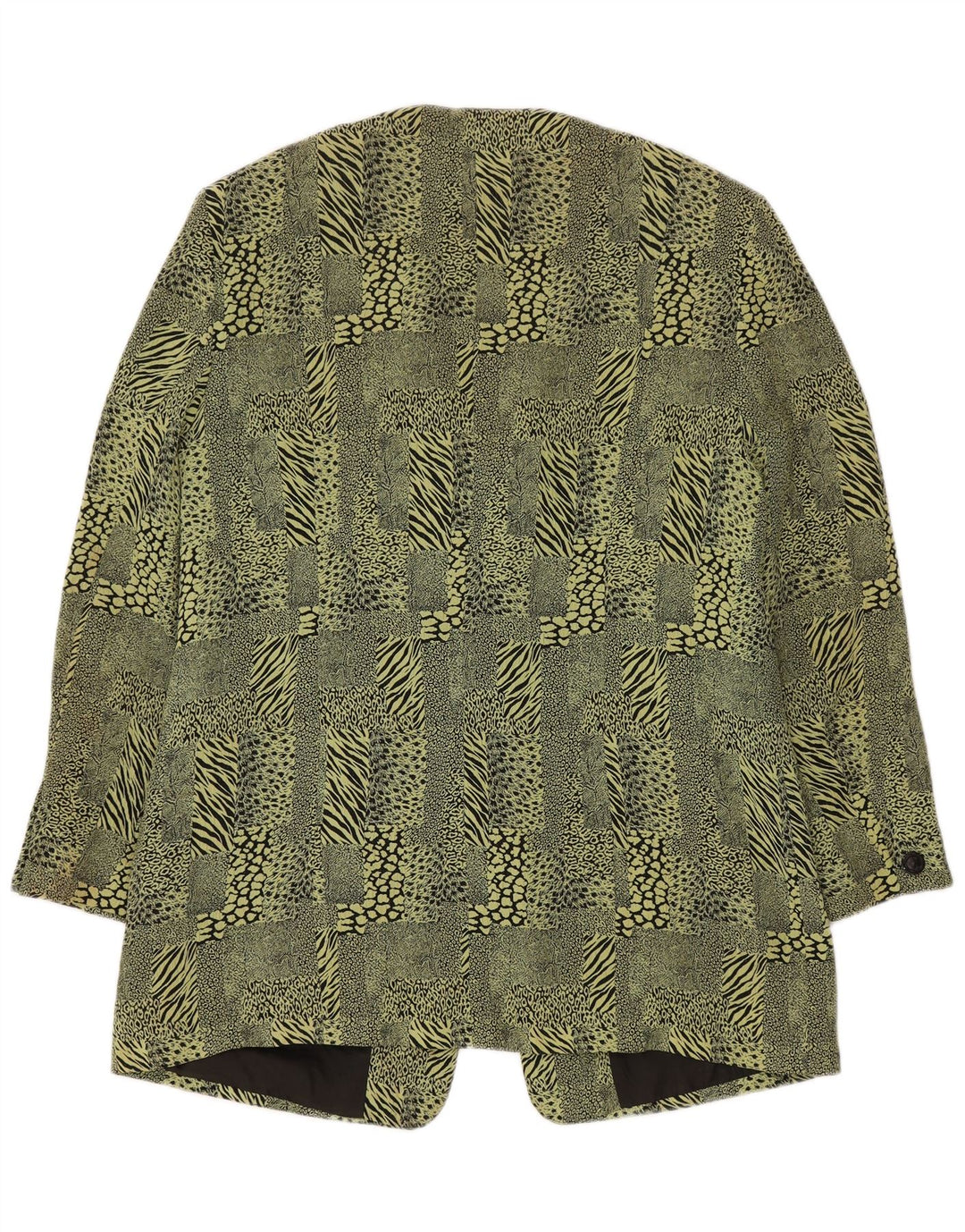 Jachetă de damă BARUCH cu paragate UK 16, mare, verde, imprimeu animal