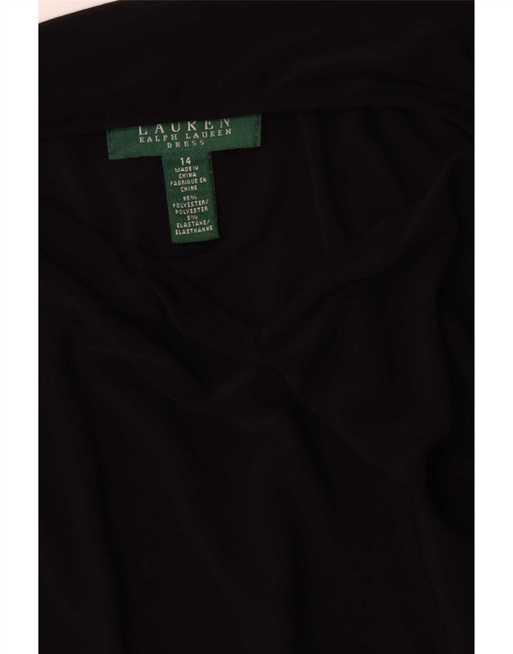 Rochie pentru femei Ralph Lauren US 14 XL poliester negru