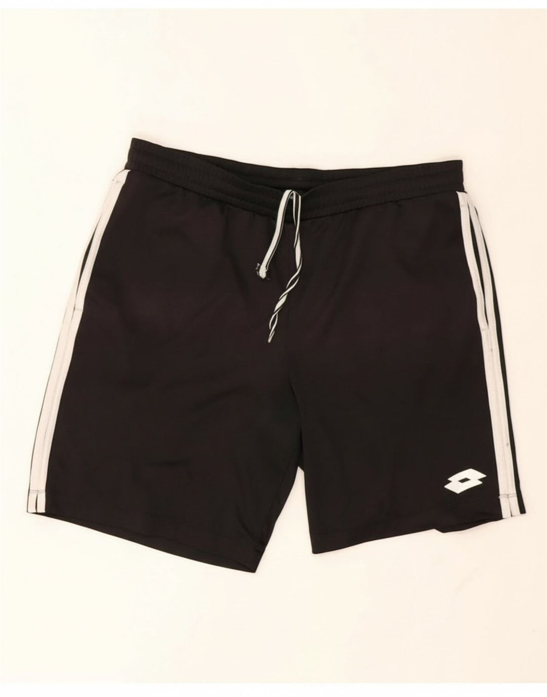 Pantaloni scurți sport Lotto pentru bărbați, medii, negri