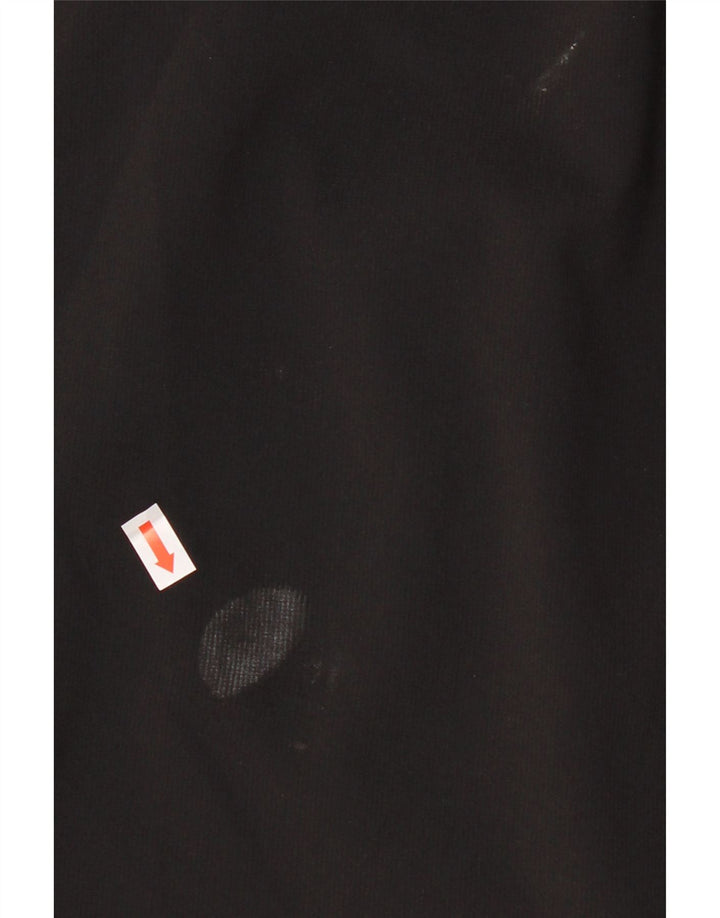 Pantaloni scurți sport Adidas pentru bărbați, poliester mediu negru