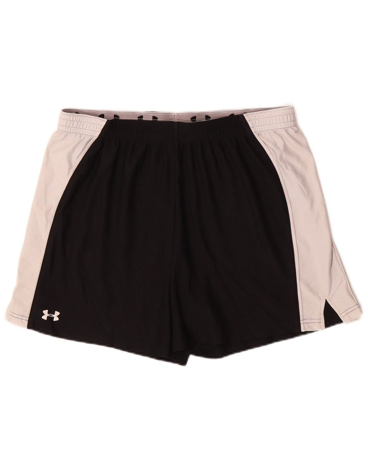 Pantaloni scurți sport pentru bărbați Under Armour XL, negru, color block