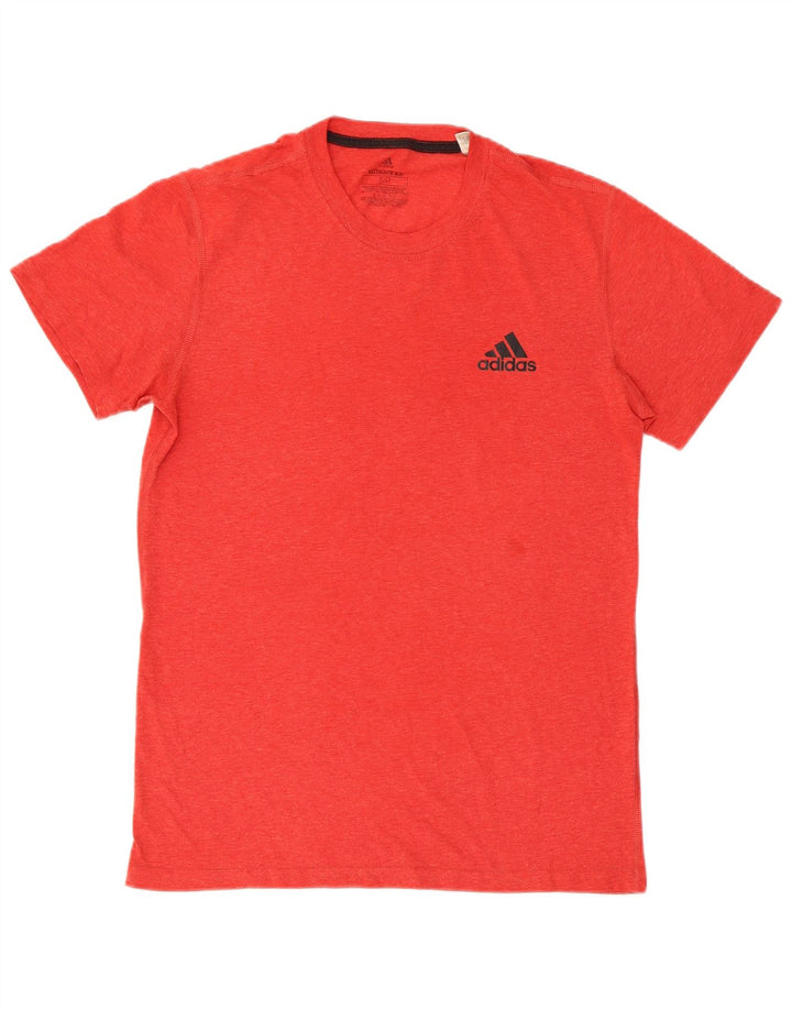 Tricou obișnuit cu mânecă scurtă pentru bărbați Adidas Top mic poliester roșu