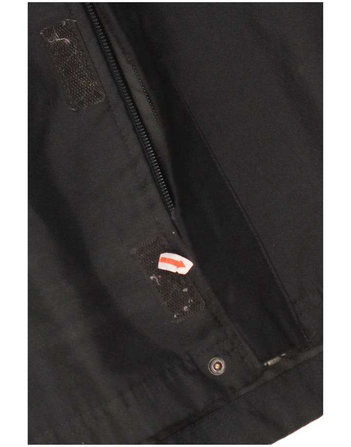 Jachetă de ploaie cu glugă NIKE pentru băieți 12-13 ani, mare, negru, poliester color bloc