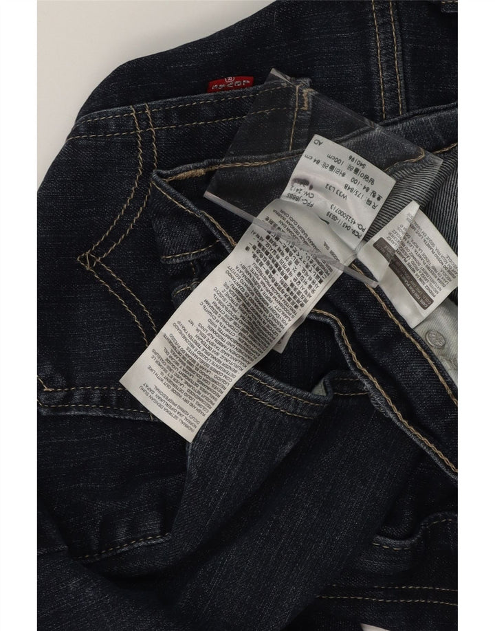 LEVI'S Mens Denim Shorts W33 Medium Navy Blue Cotton Vintage Levi's and Second-Hand Levi's from Messina Hembry 