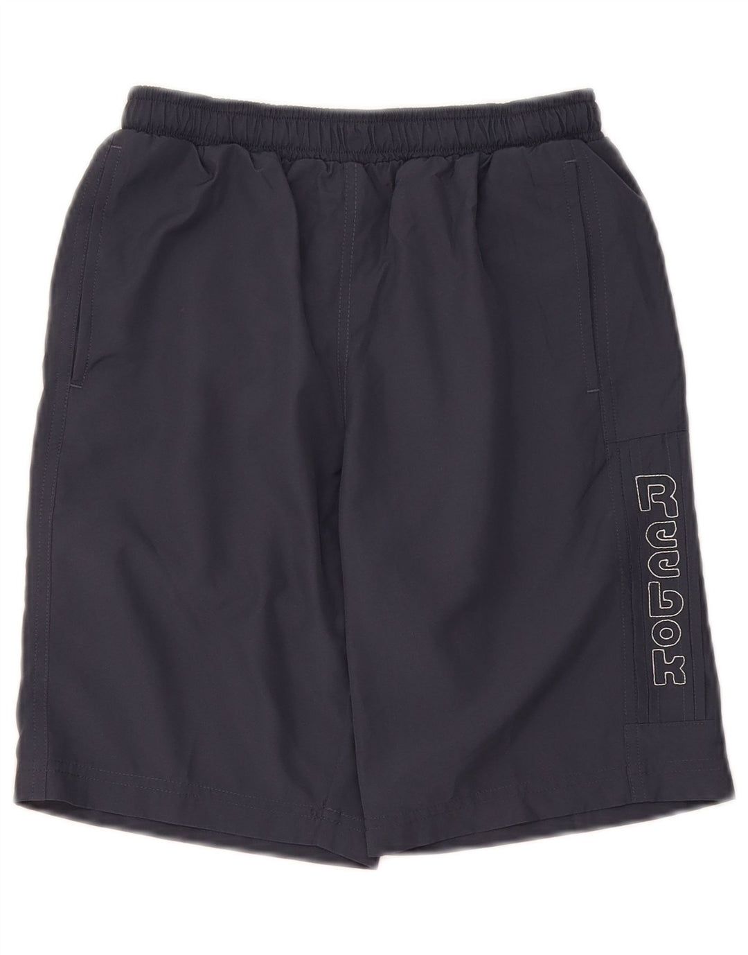 Pantaloni scurți sport Reebok Classic Graphic pentru băieți 9-10 ani, gri poliester