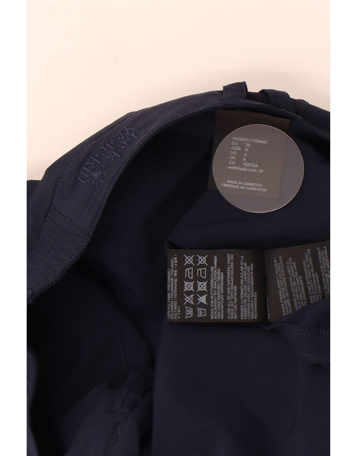 Fusta mini pentru femei Jack Wolfskin UK 8 Small W30 Poliamidă bleumarin