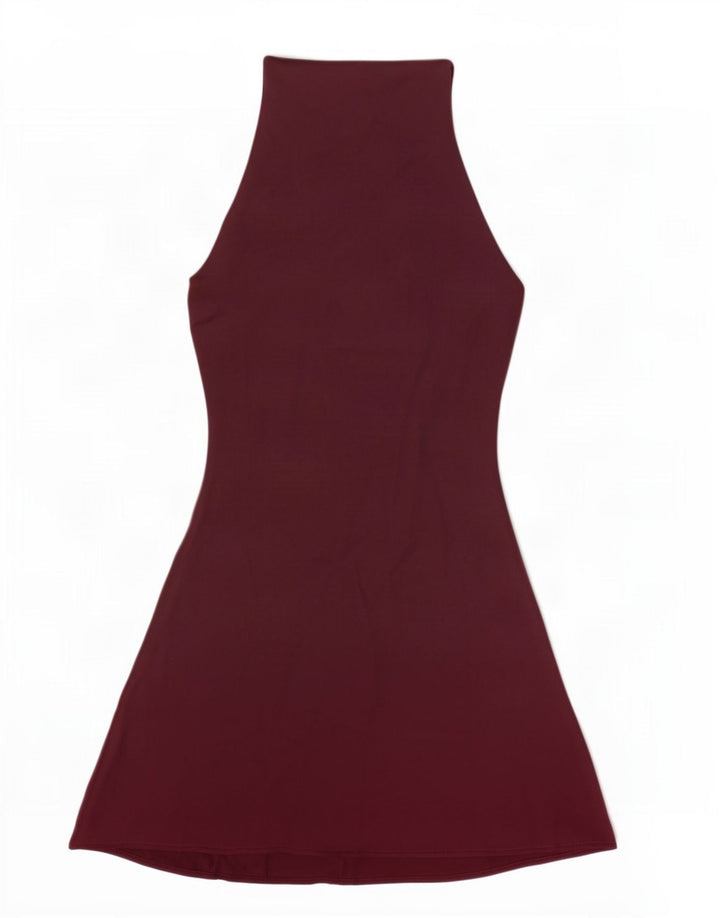 Rochie pentru femei Zara, UK 10, din poliester burgundy