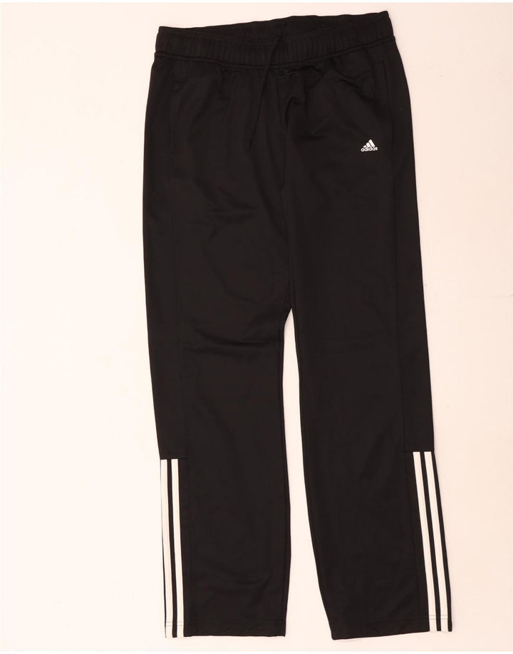 Pantaloni de trening Adidas pentru femei UK 12/14 Poliester mediu negru