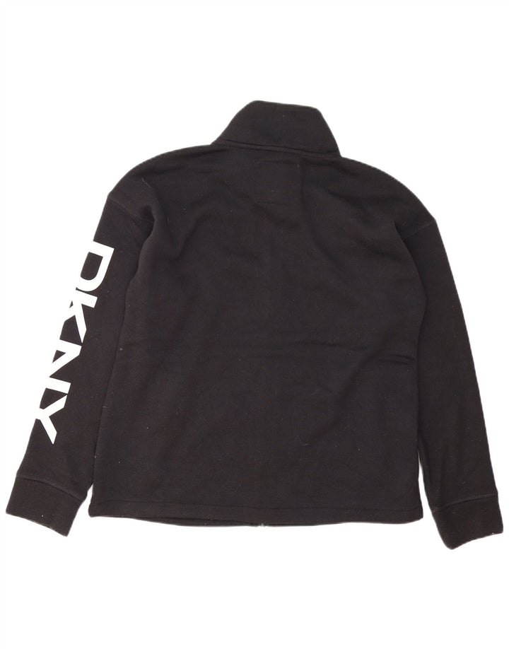 Jachetă de trening grafică pentru bărbați Dkny, poliester mediu negru