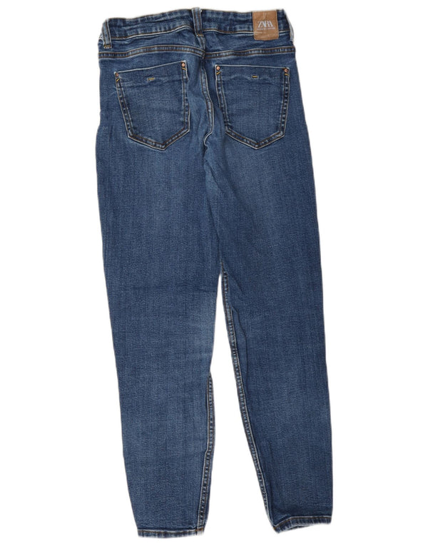Blugi skinny dama Zara EU 36 XS W26 L26 Albastru