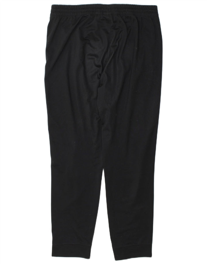 Pantaloni de trening pentru bărbați Adidas Pantaloni de jogging, mari, negru, poliester