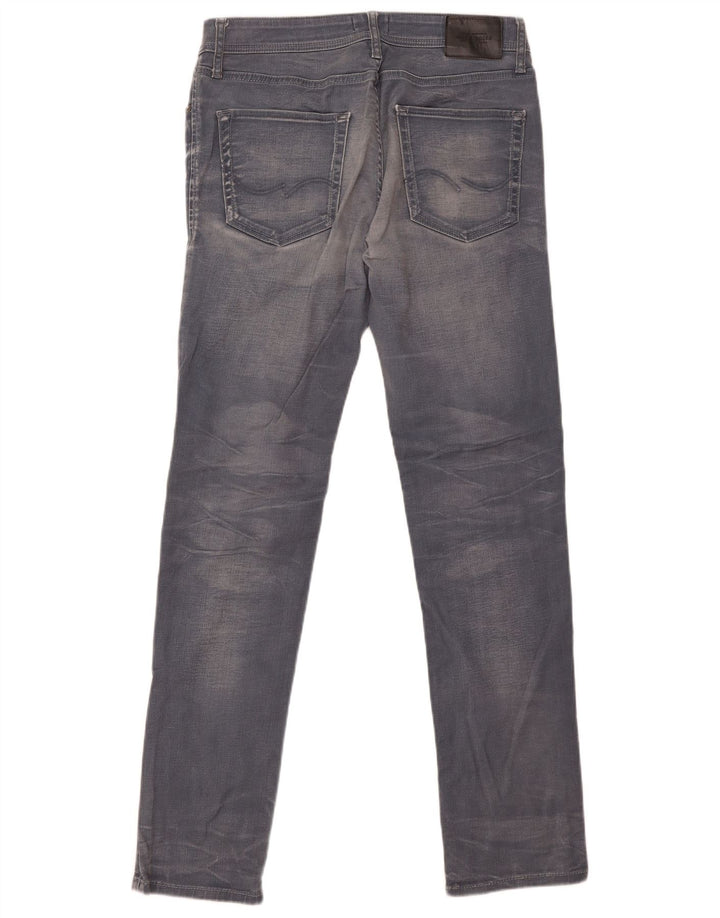 Blugi Jack & Jones Tim Slim pentru bărbați W34 L34 bumbac gri