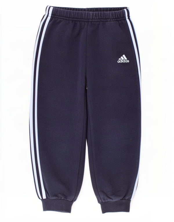 Adidas Băieți Pantaloni Trening Pantaloni Joggeri 3-4 Ani Bumbac Bleumarin