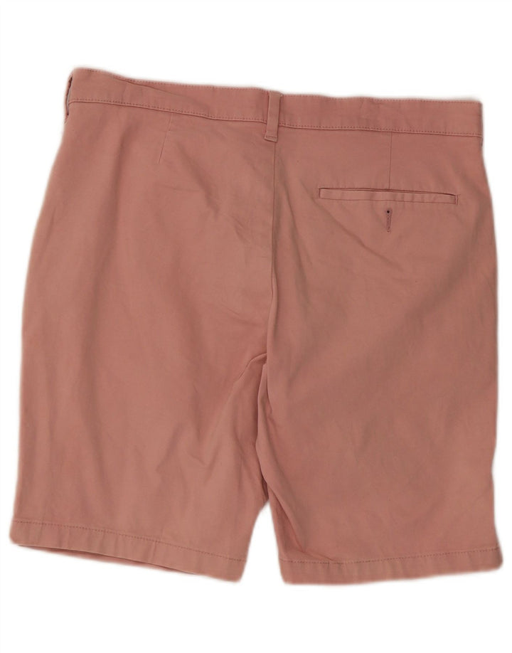 Pantaloni scurți chino pentru bărbați Marks & Spencer W32, bumbac roz mediu
