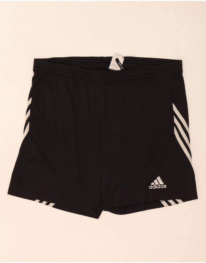 Pantaloni scurți sport pentru bărbați Adidas Climalite, mari, negri
