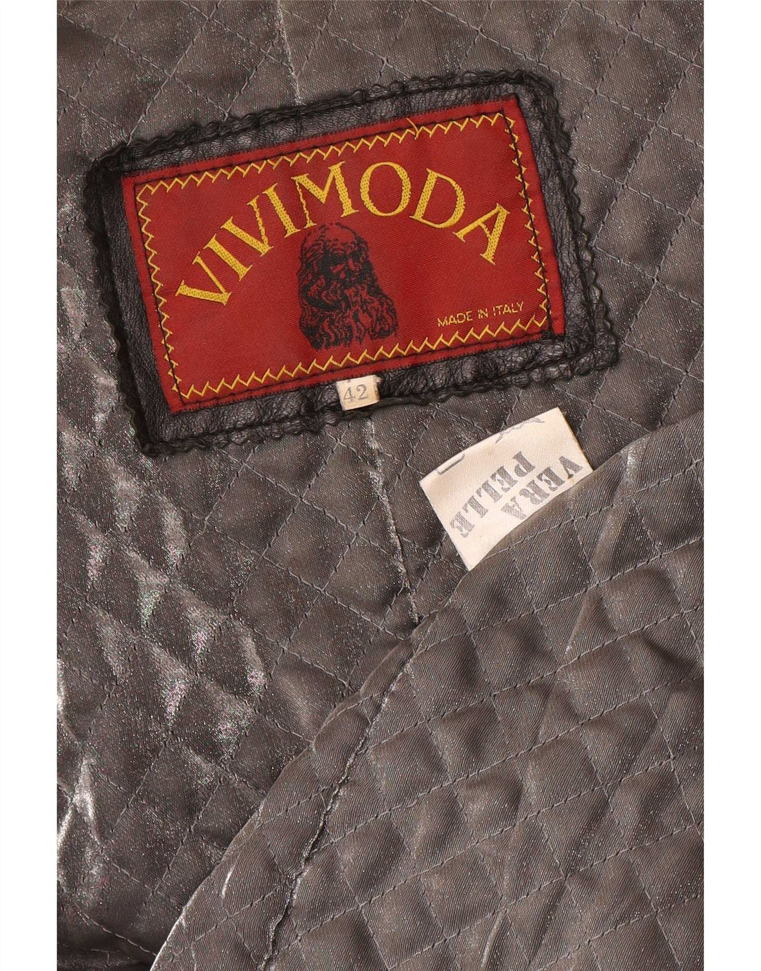 Jachetă militară supradimensionată pentru femei Vintage IT 42 Medium Black