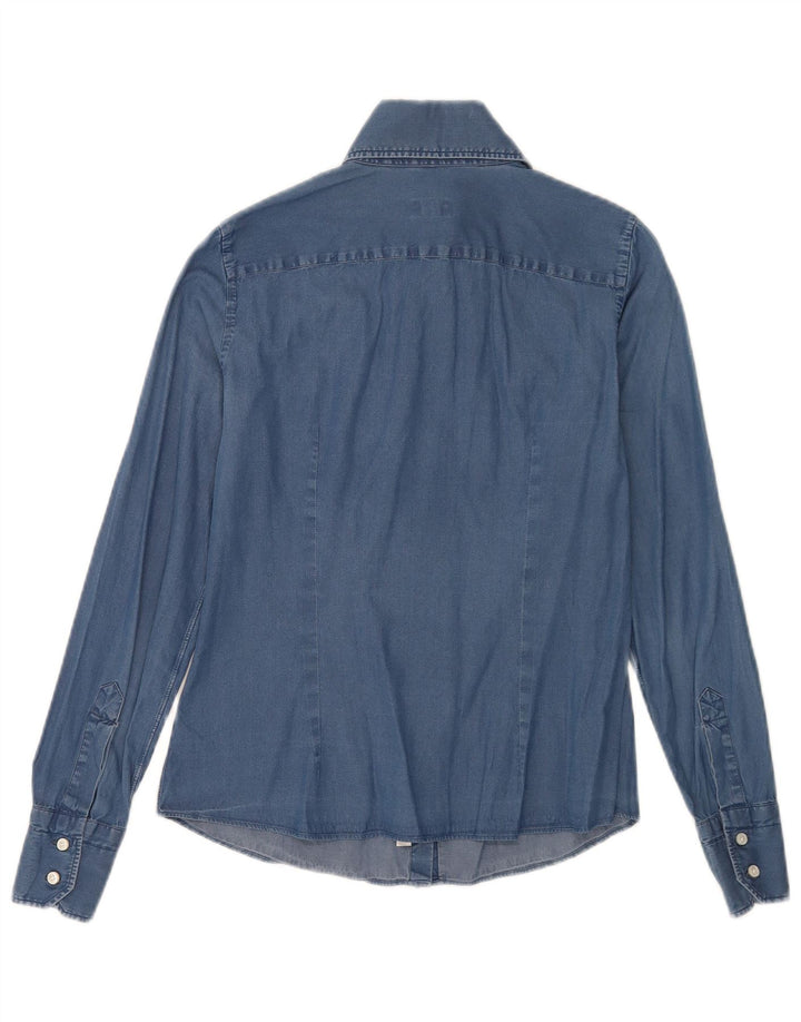 Cămașă Barba Femei Denim IT 42 Bumbac Albastru Mediu