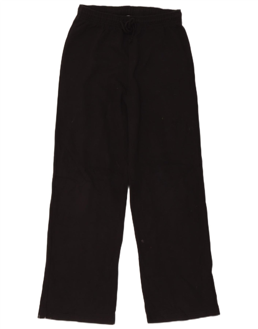 Pantaloni de trening Zara pentru femei UK 12, bumbac mediu negru