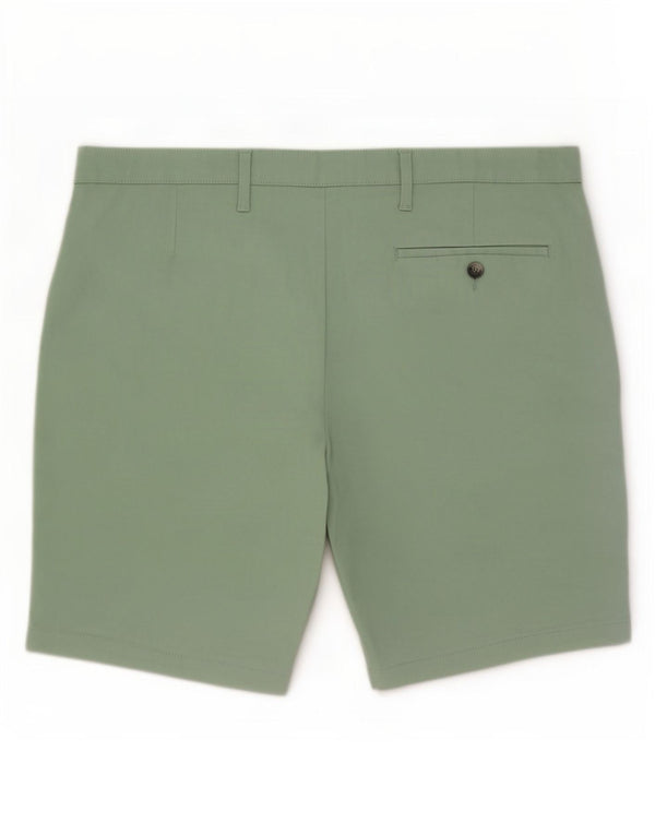 Pantaloni scurți chino pentru bărbați Marks & Spencer W42 2XL bumbac verde