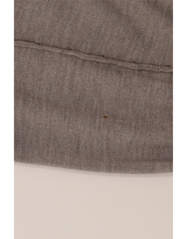 Pulover cardigan cu paragate ICEBERG pentru femei UK 14 Lână gri mediu