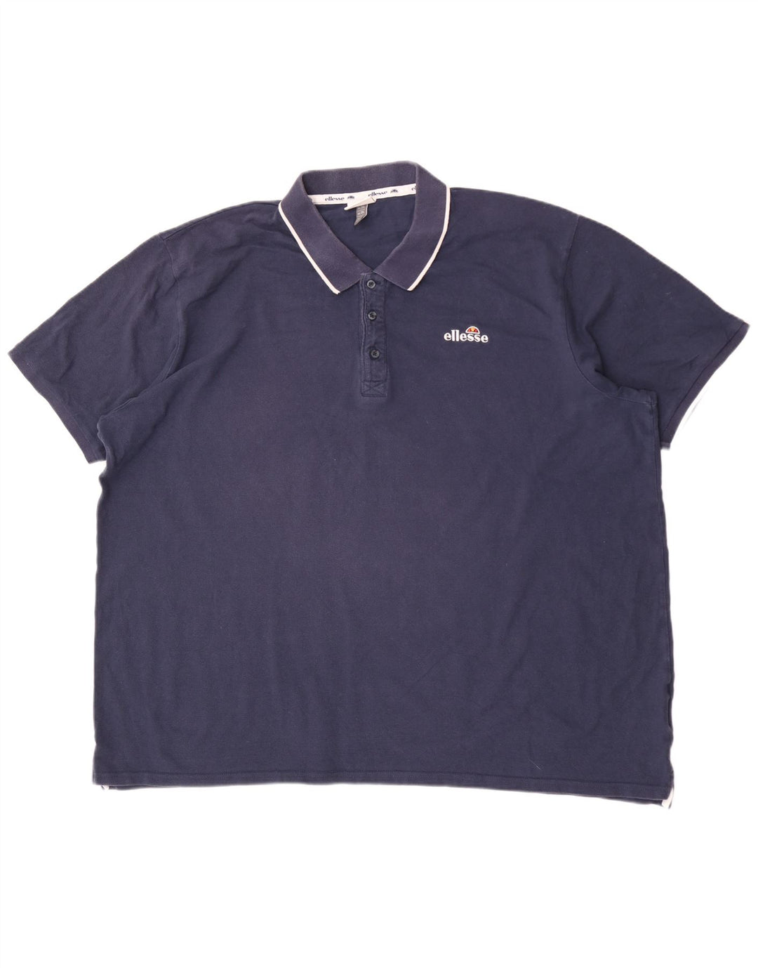 Tricou polo pentru bărbați Ellesse 3XL, bumbac bleumarin