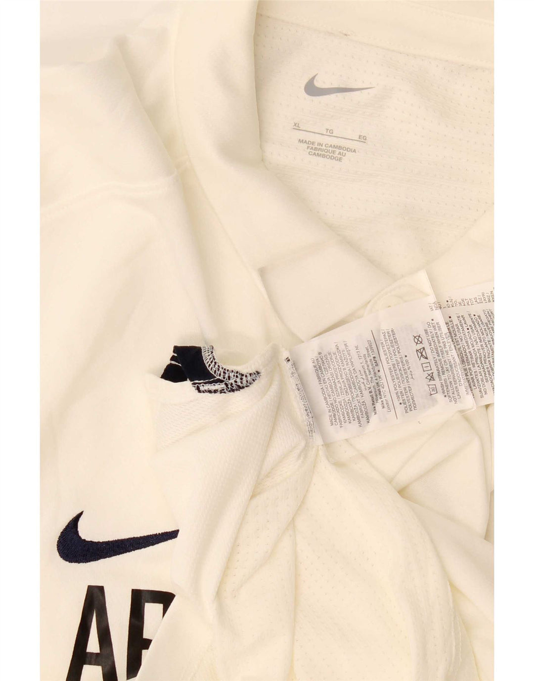 Tricou polo Nike pentru bărbați, XL, alb, poliester