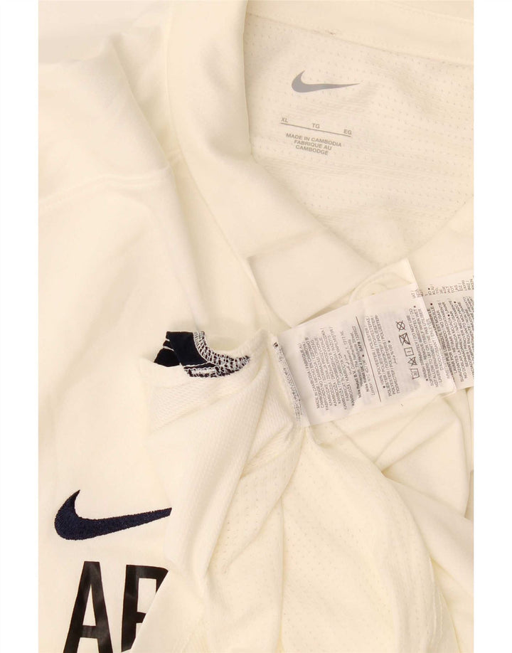 Tricou polo Nike pentru bărbați, XL, alb, poliester