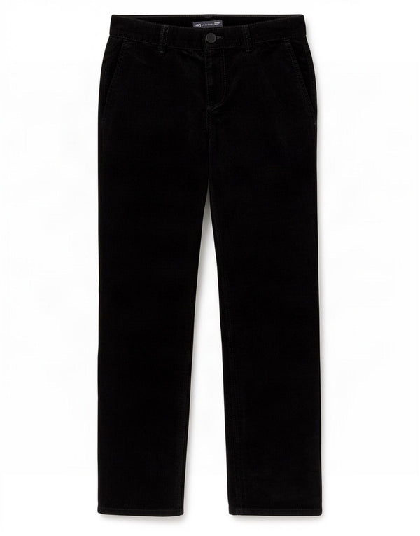 Pantaloni drepti din velur pentru femei Marks & Spencer UK 10 Small W28 L27 Negru