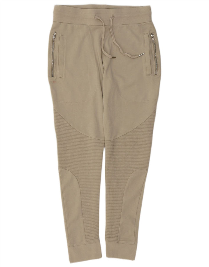 Pantaloni de trening ZARA Bărbați Joggeri Mici Gri