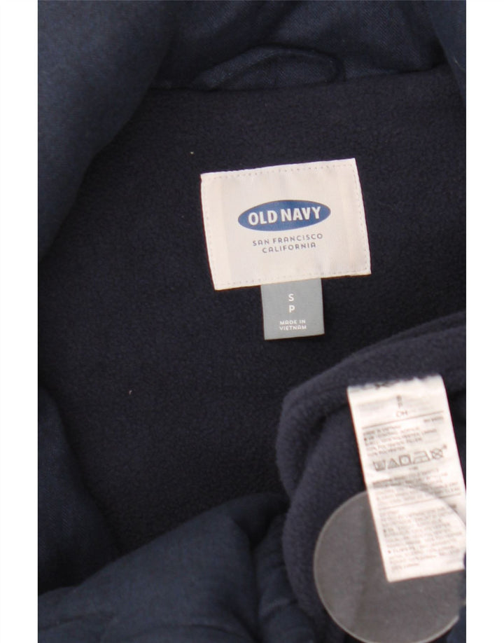 Gilet căptușit pentru femei Old Navy UK 10 Poliester bleumarin mic