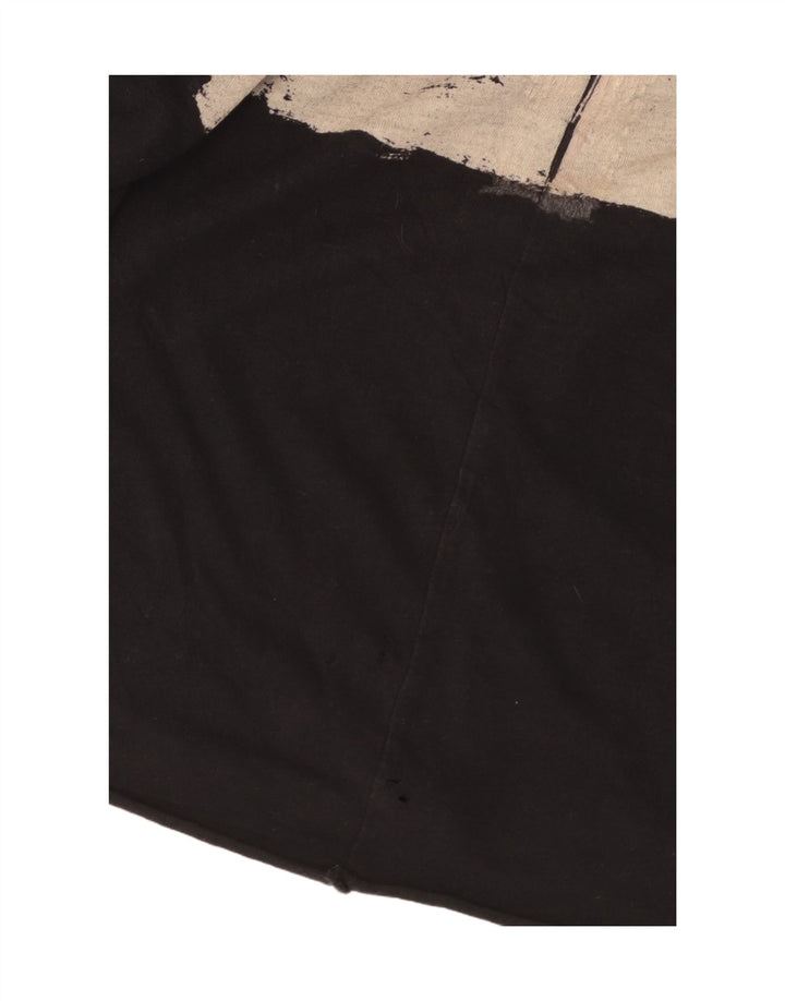 Tricou cu grafic pentru femei Zara UK 12 Medium Negru