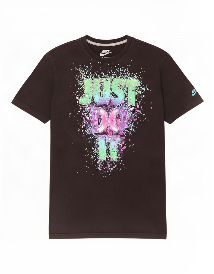 Tricou grafic pentru bărbați Nike Regular Fit Top Mediu Negru