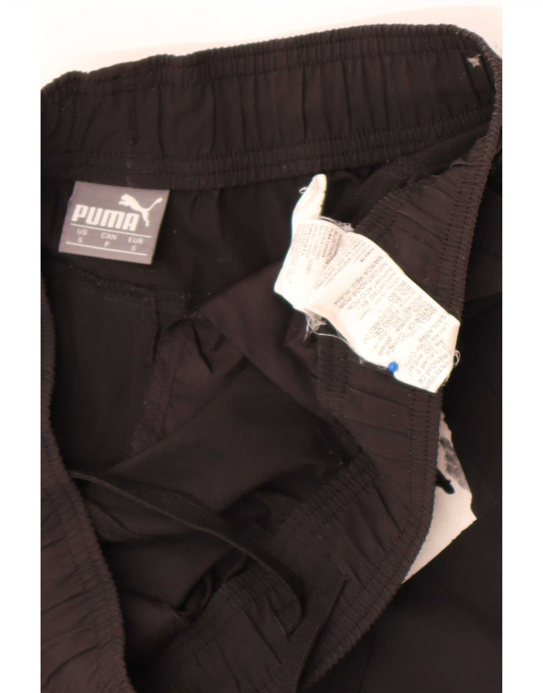 Pantaloni scurti sport Puma pentru bărbați, poliester negru mic