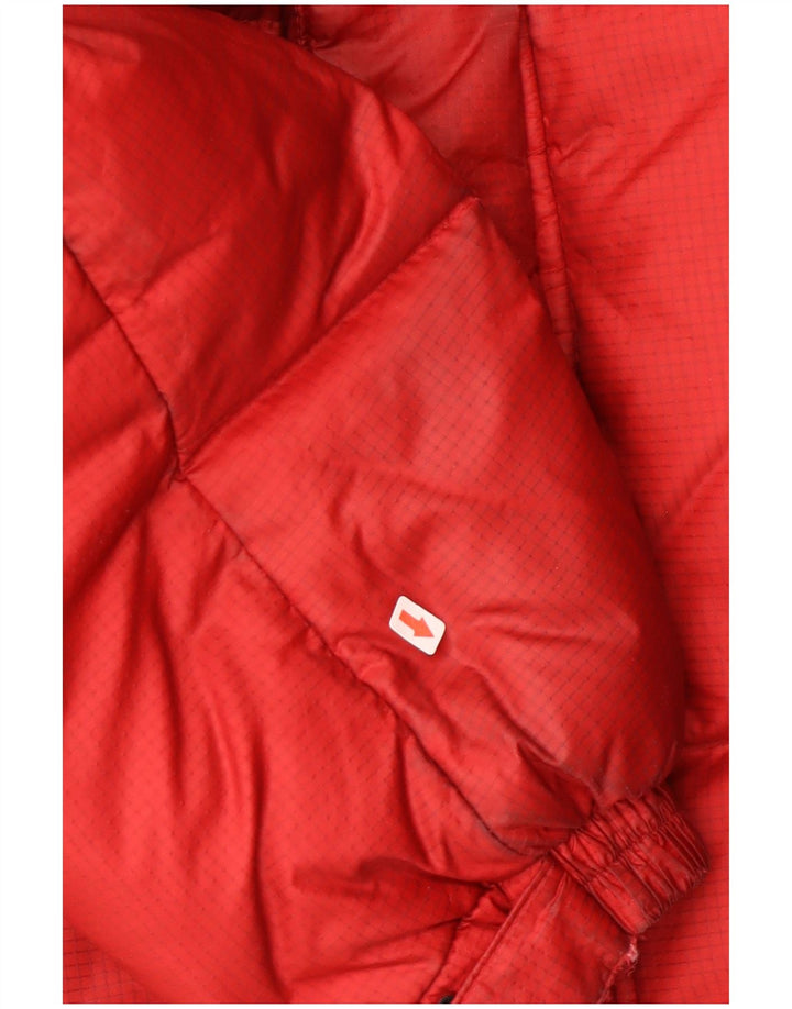 Jachetă căptușită cu glugă pentru bărbați Dickies UK 38 Medium Red Colorblock Nylon