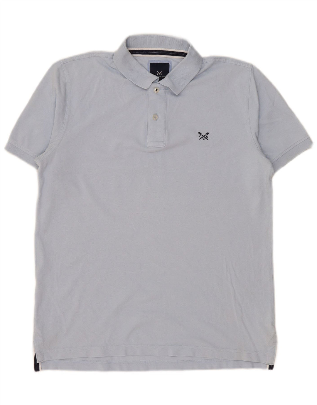 Crew Clothing Tricou polo pentru bărbați, bumbac albastru mediu